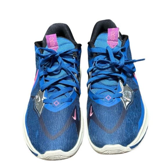 NIKE KYRIE 5 LOW Dark Marina Blue/Pinksicle/Black/ Viotech Shoes DJ6012-400 main image 5
